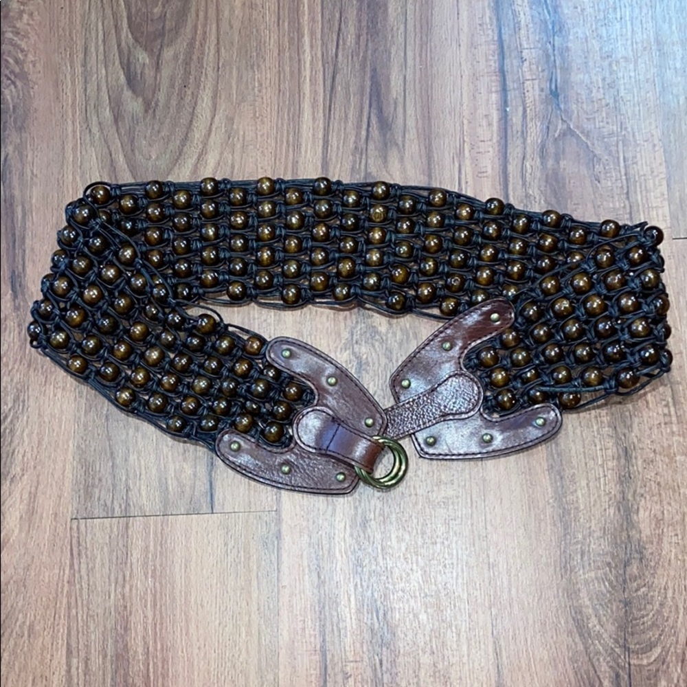 Beaded belt